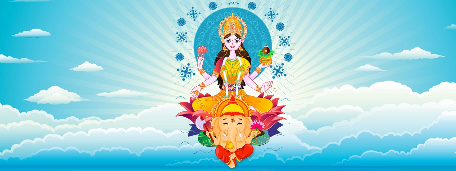 Lakshmi-Ganesha-Homam Lakshmi Ganesha