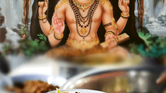 Dakshinamurthyfoodfeeding