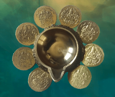 Energized Lakshmi Kubera Lamp